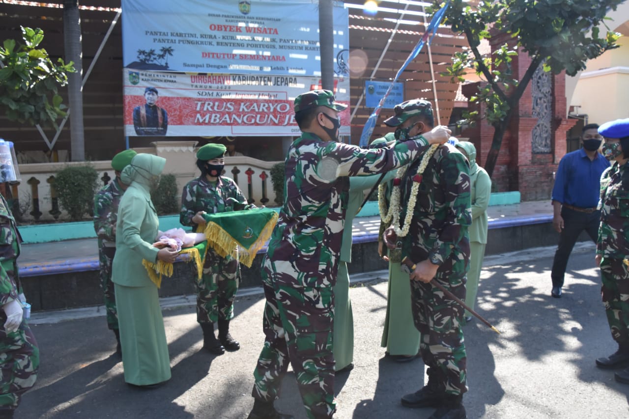 Danrem 073/Makutarama Laksanakan Kunjungan Kerja Ke Kodim 0719/Jepara